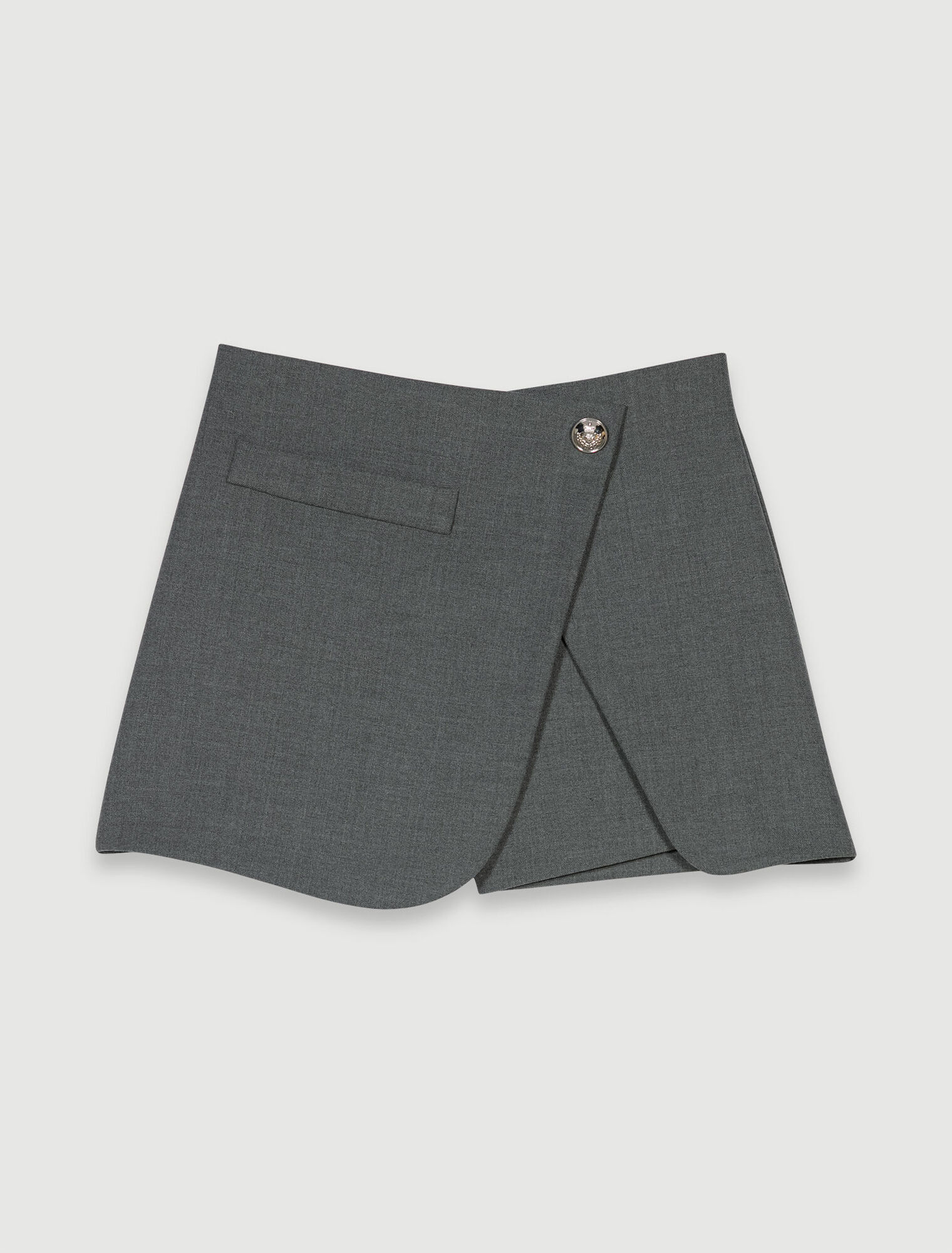 Kurzer Wickel-Hosen-Rock