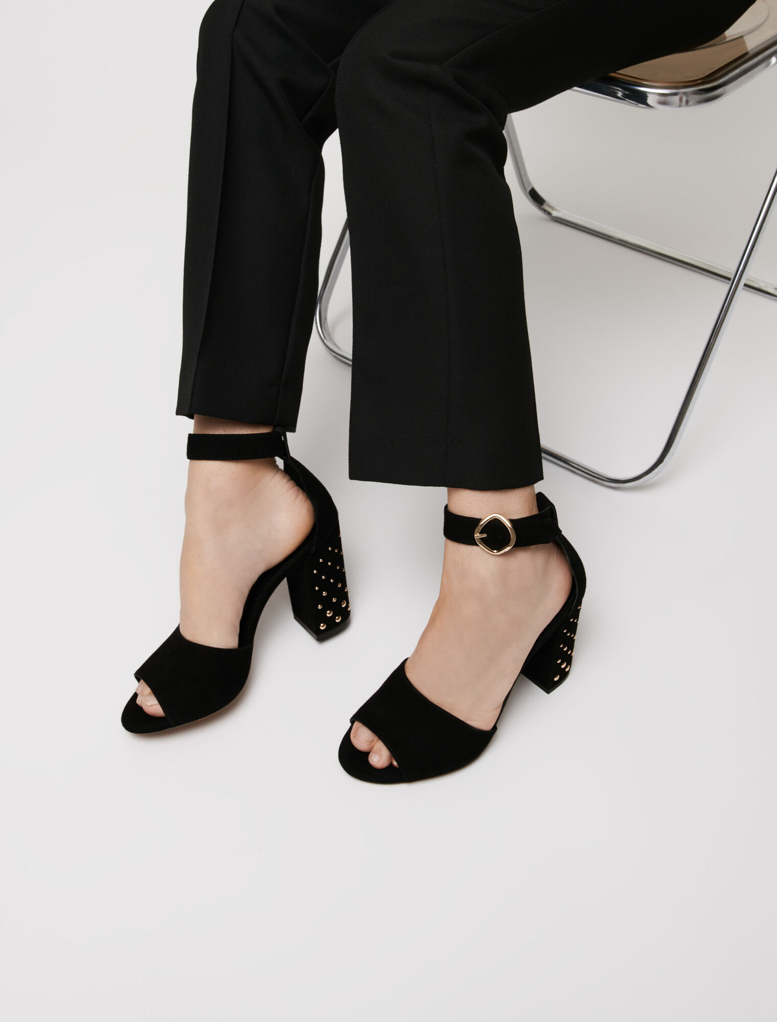 Sandalen mit Absatz