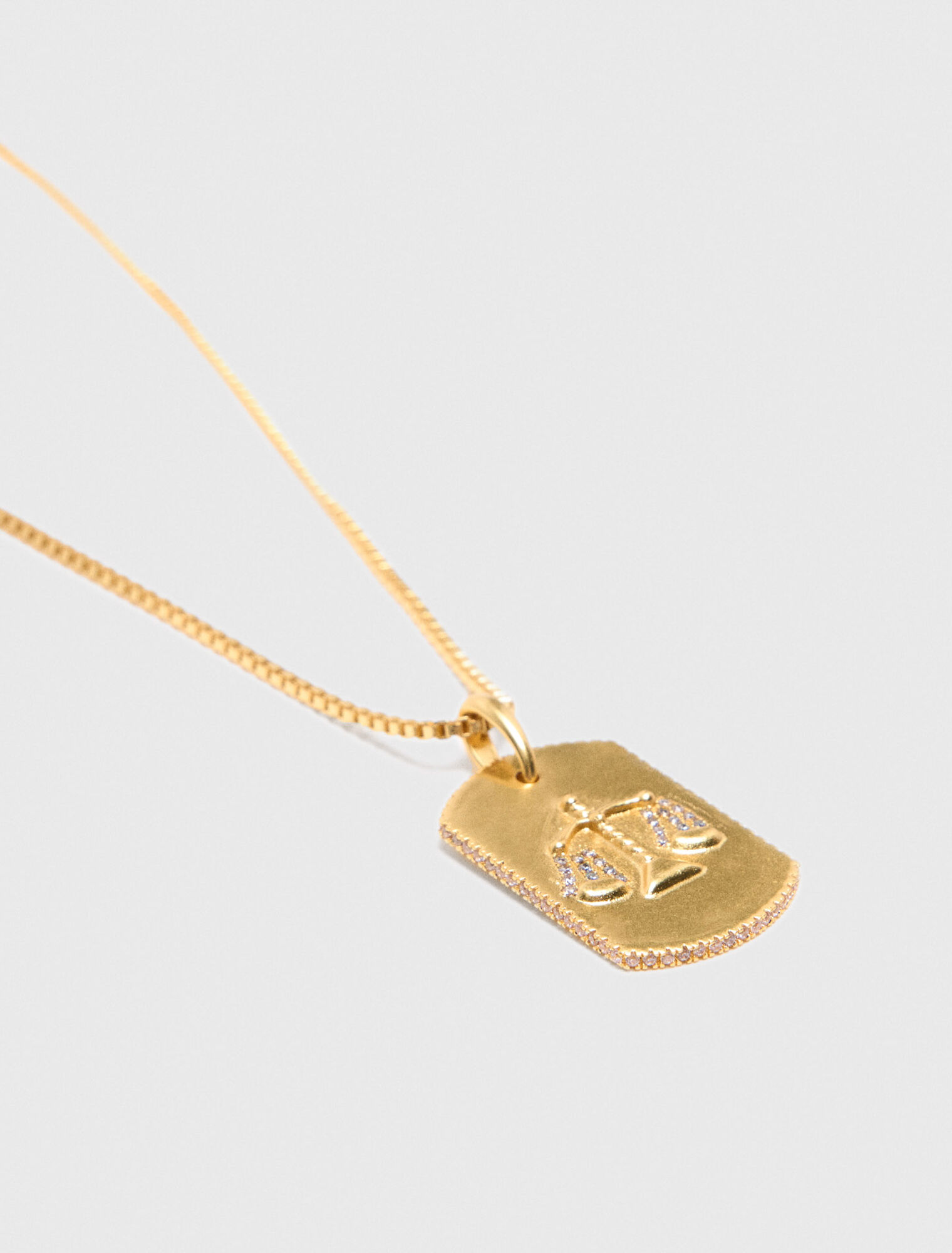 Zodiac-Schild-Halskette