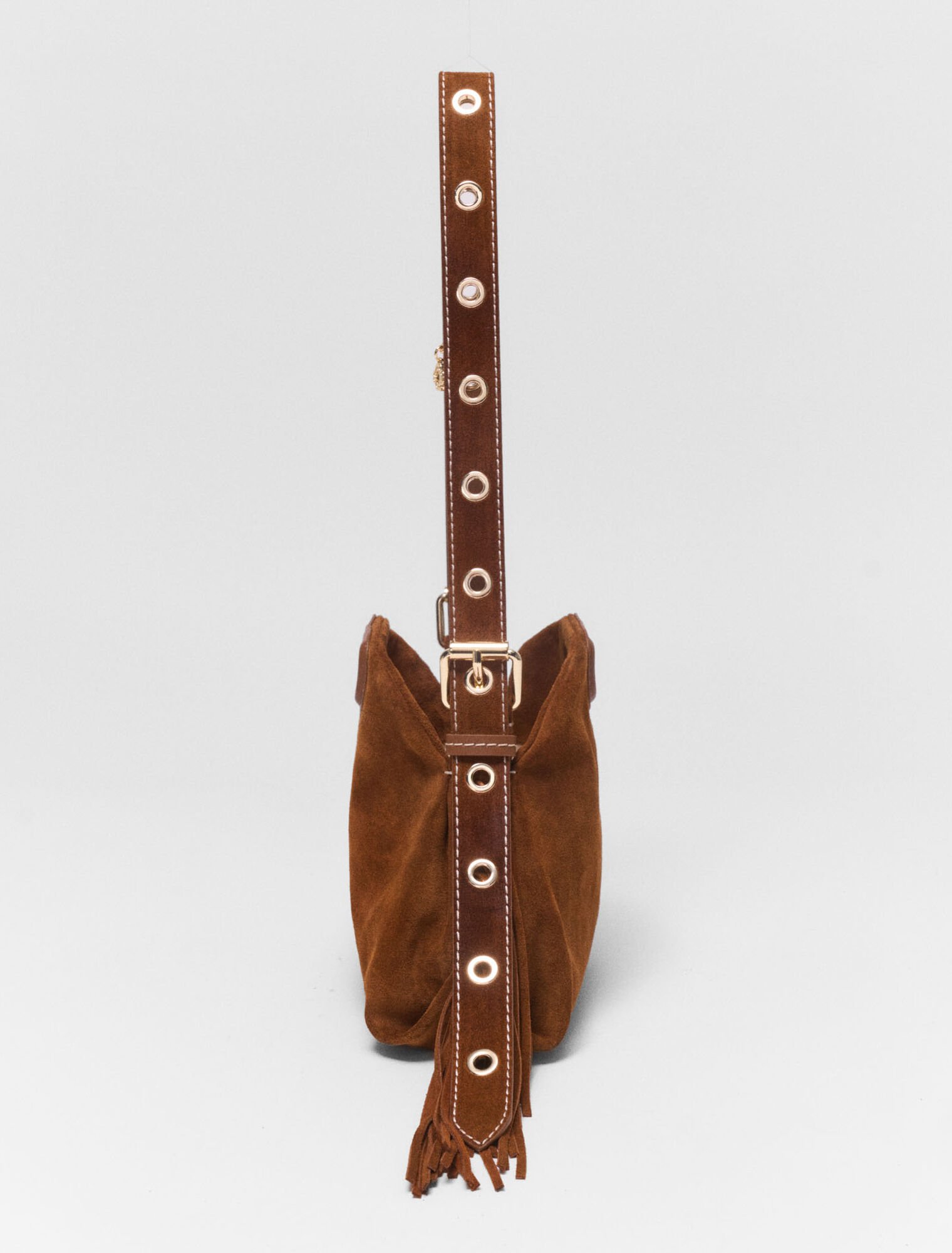 Tasche Miss M Mini, Stepp-Wildleder