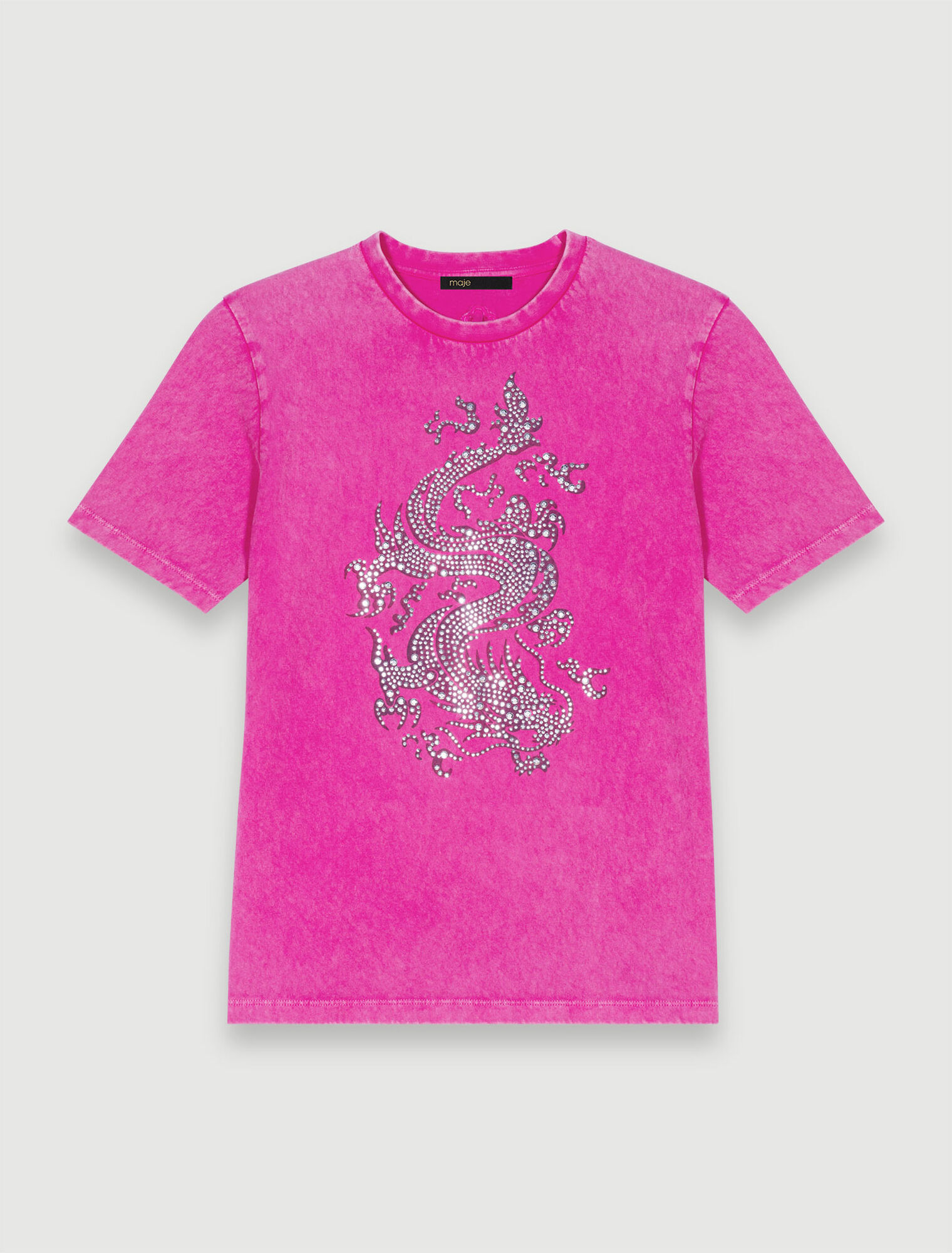 T-Shirt mit Strass