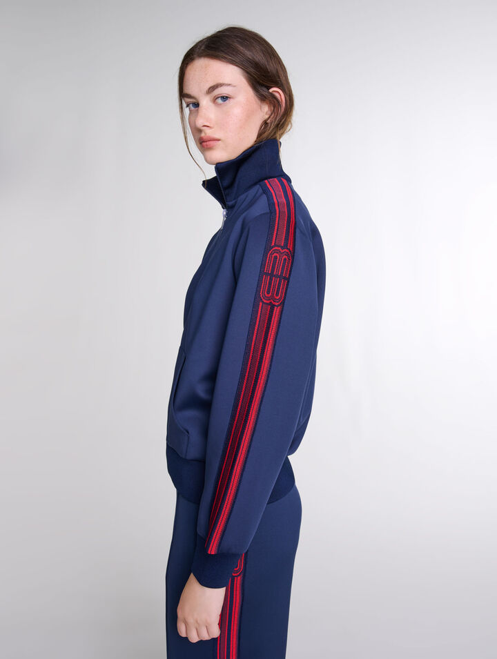 Sweatshirt mit Reißverschluss