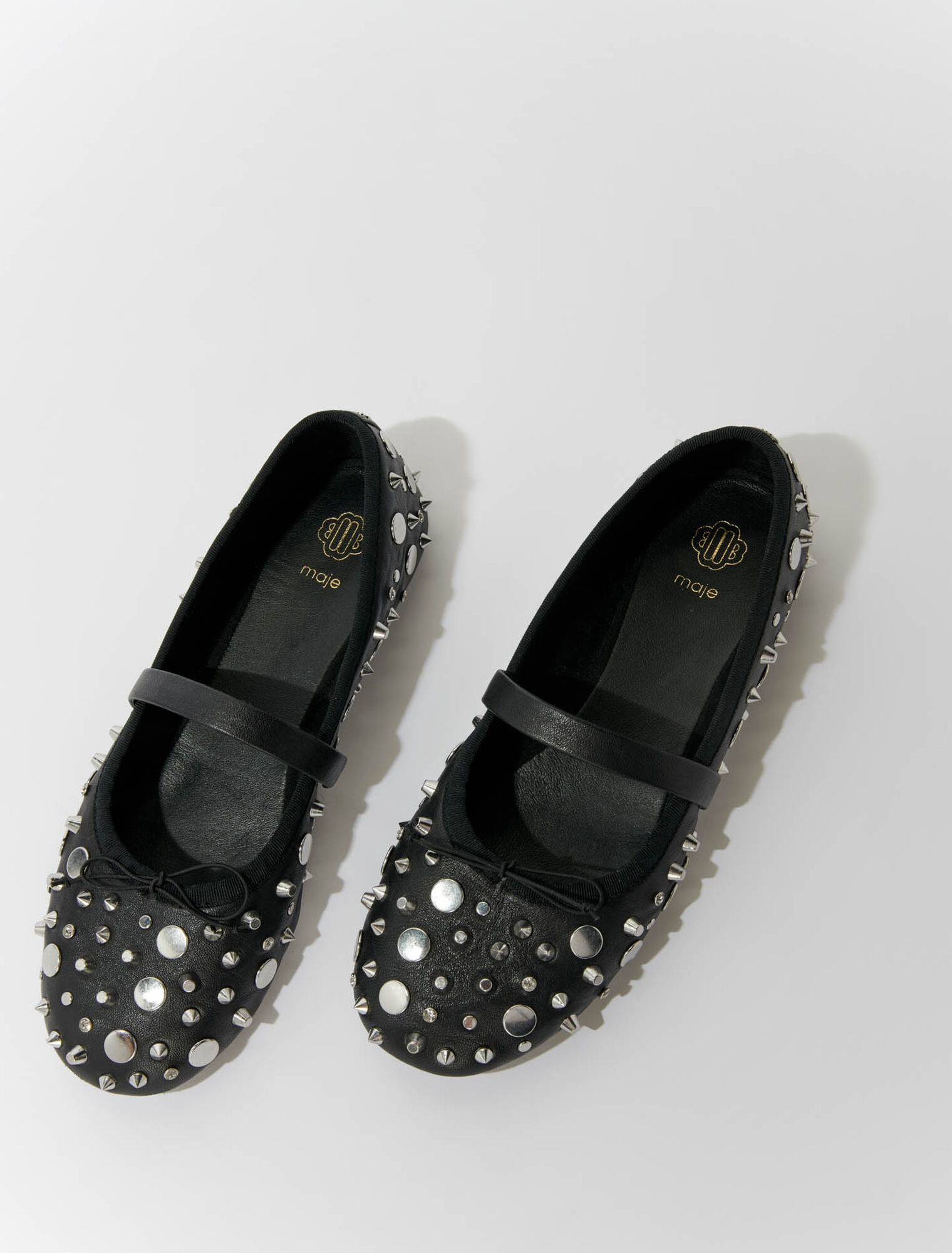 Ballerinas mit Nieten