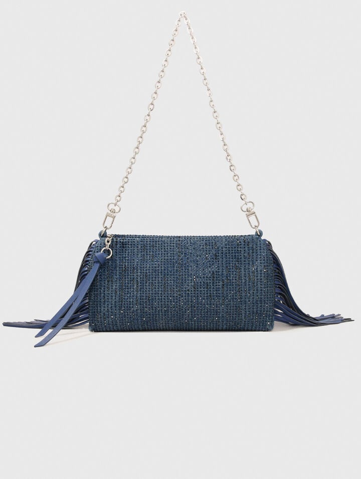 Clutch Miss M Pouch aus Denim