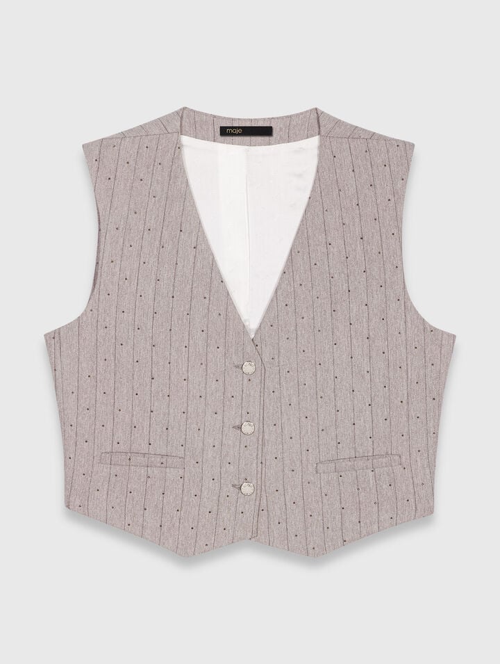Blazer mit Strass