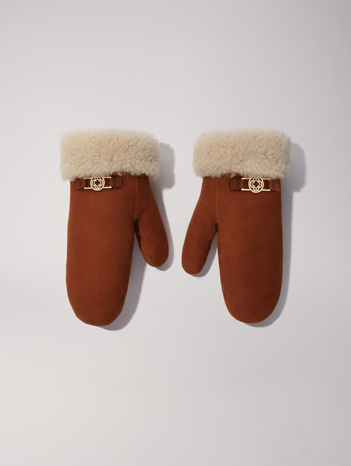 Fausthandschuhe aus Lammfell