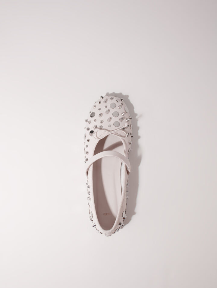 Ballerinas mit Nieten