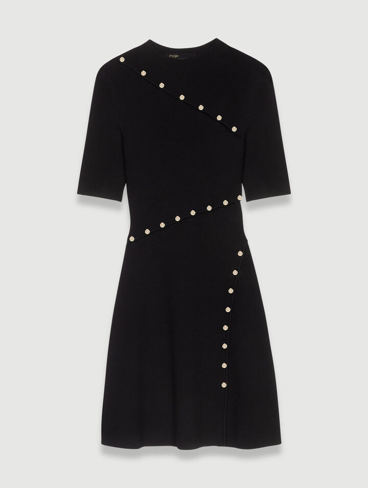 Rippstrickkleid