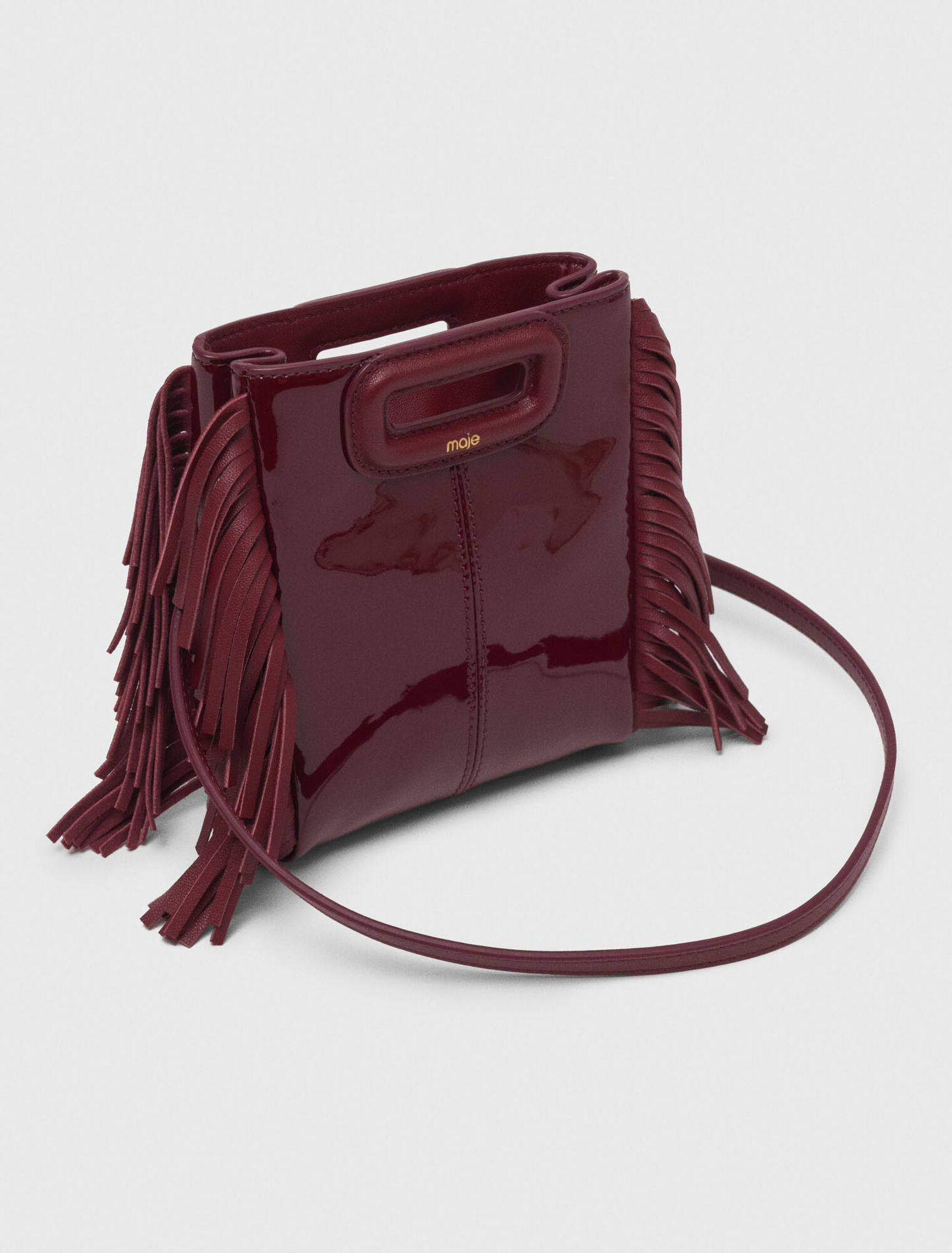 Tasche M mini aus Glattleder