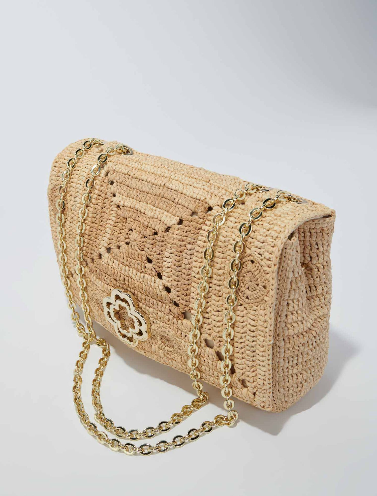 Handgefertigte Clover-Basttasche