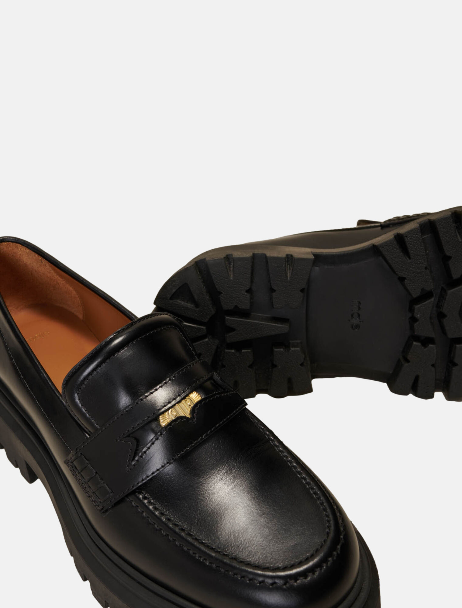 Loafer aus Leder