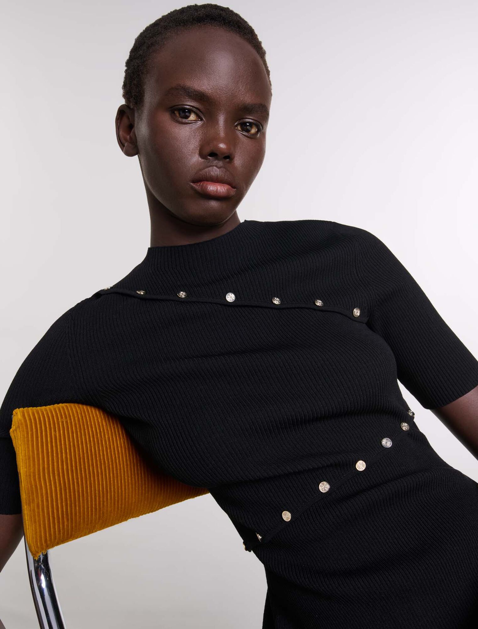 Rippstrickkleid