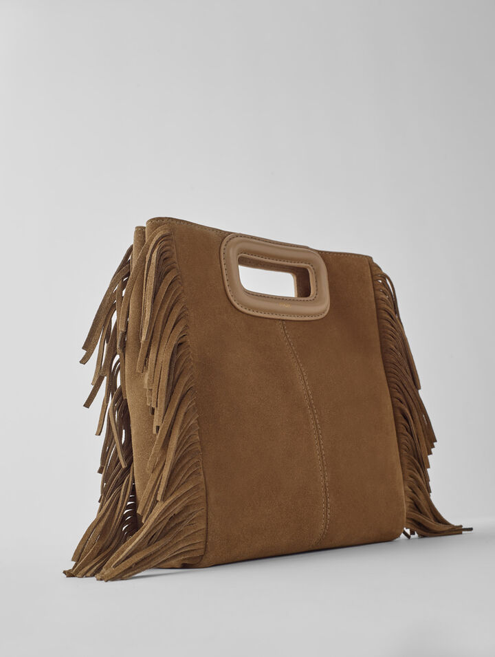 M-Tasche aus Wildleder