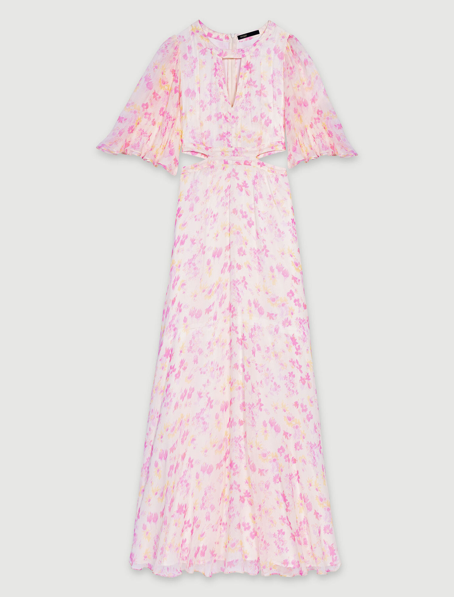 Langes Kleid mit Blumenmuster