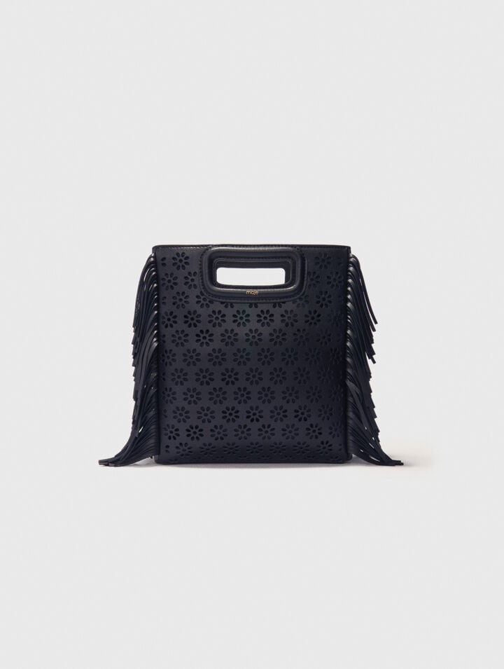 Tasche M aus perforiertem Leder