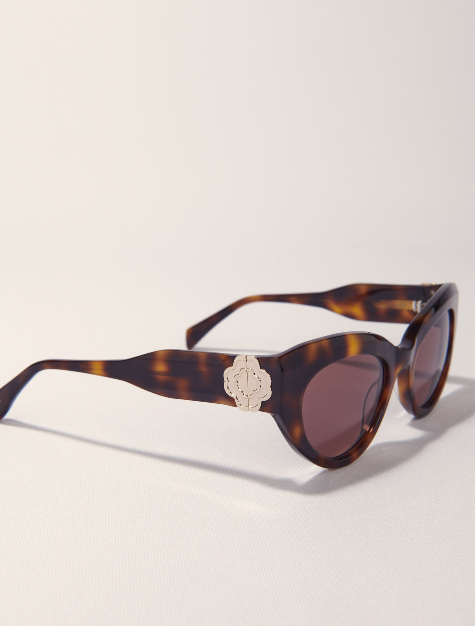 Cat-Eye-Sonnenbrille aus Acetat