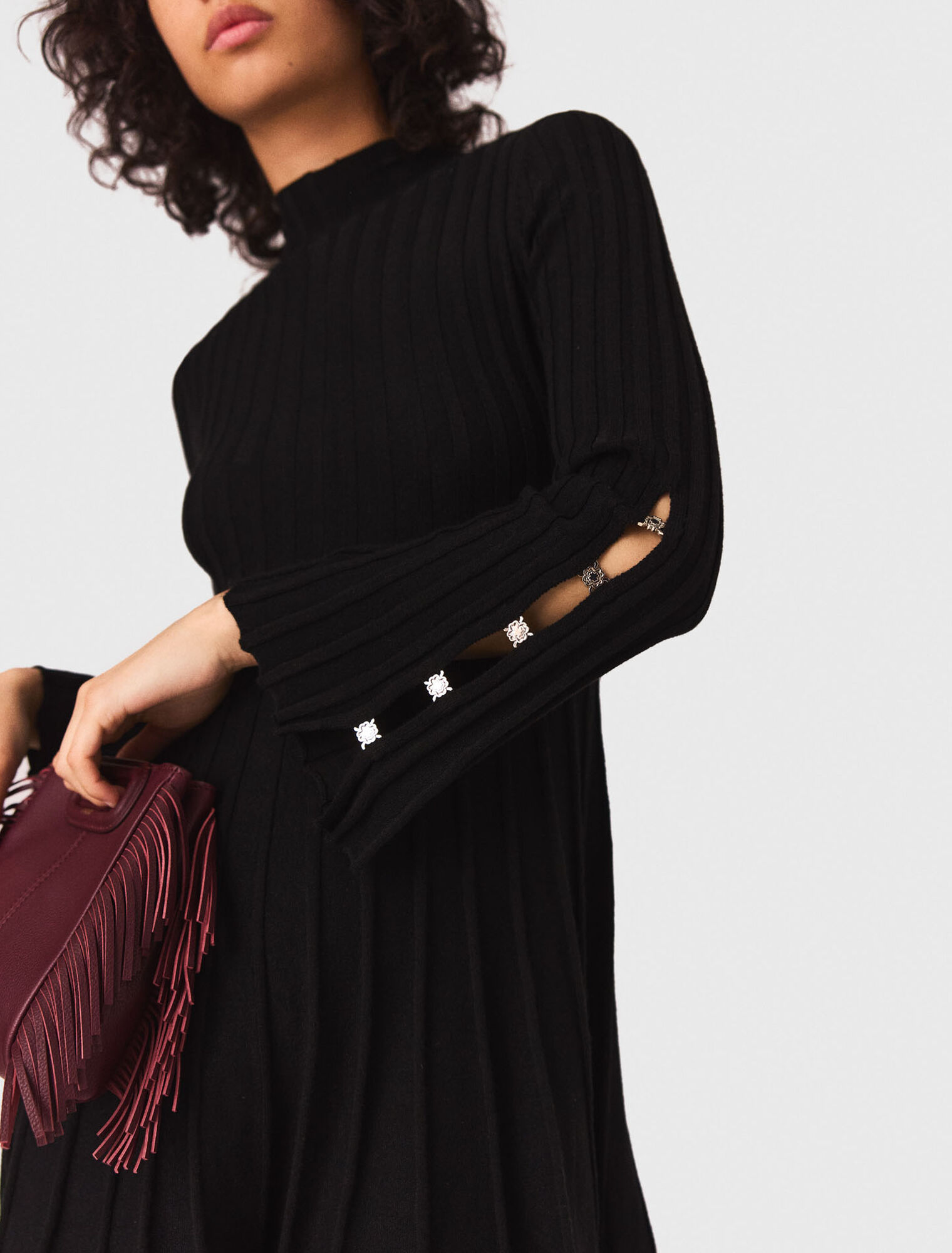 Kurzes Strickkleid