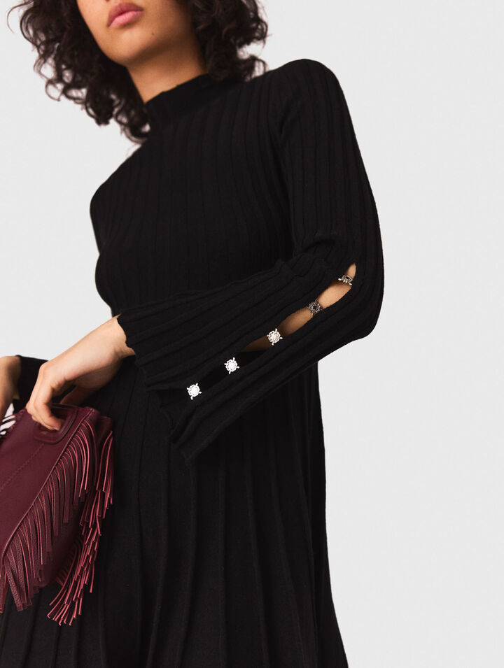 Kurzes Strickkleid