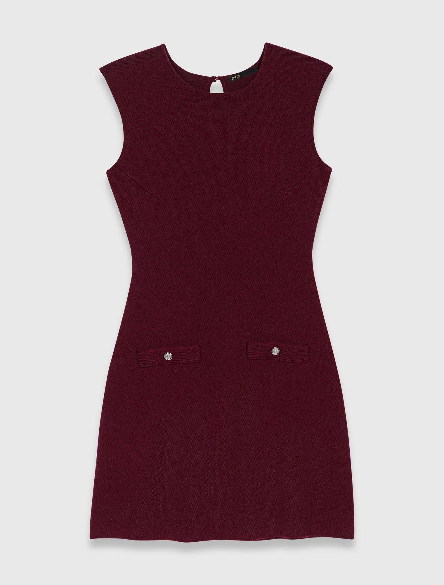 Strickkleid mit abnehmbarem Pulli