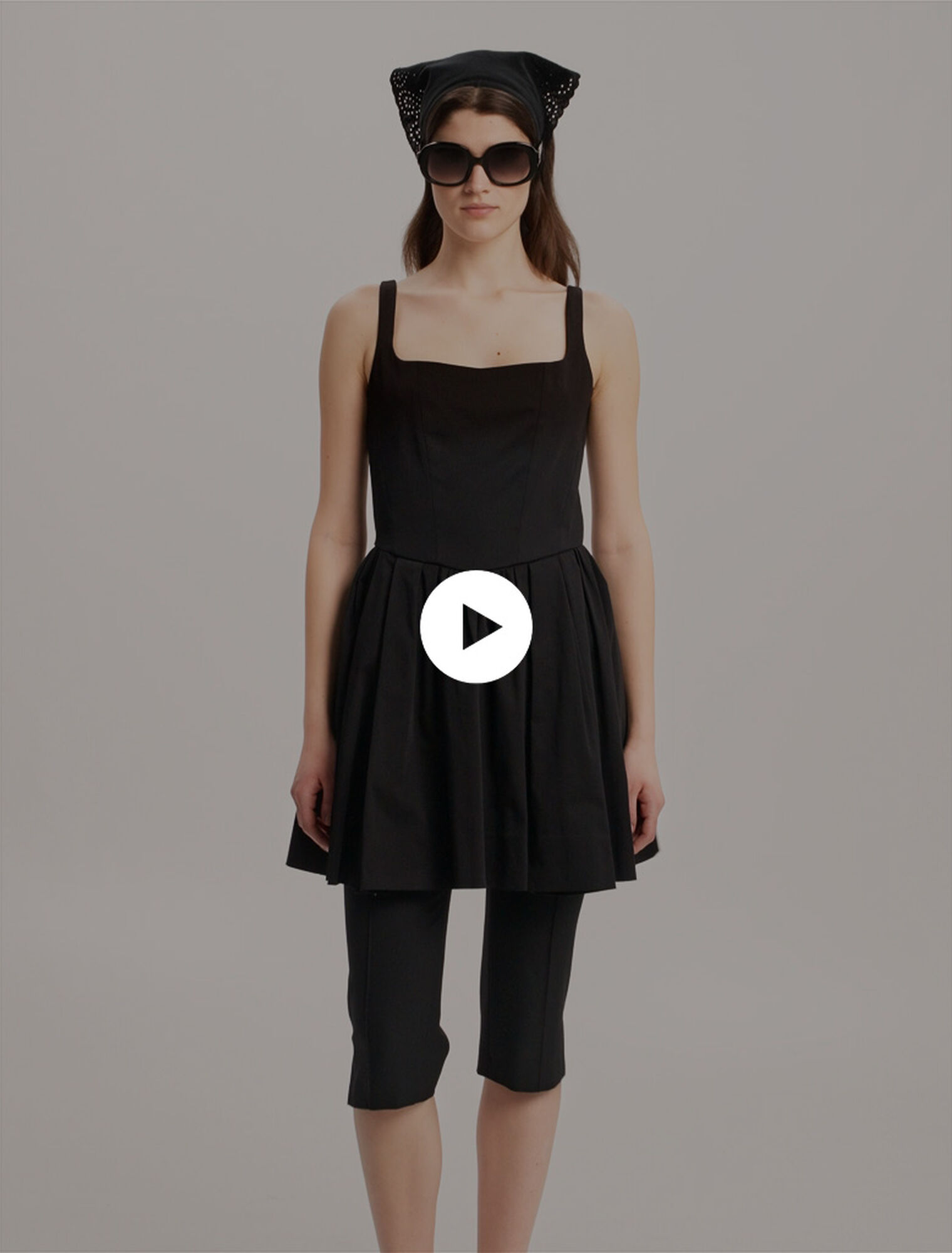 Kurzes Baumwollkleid