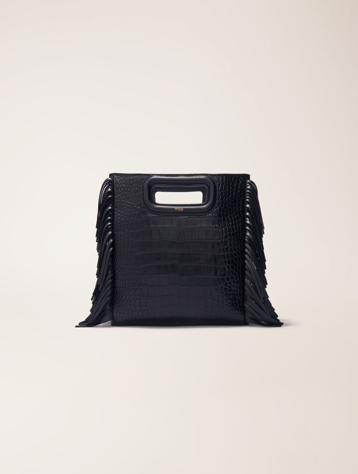 M-Tasche aus Krokodilleder