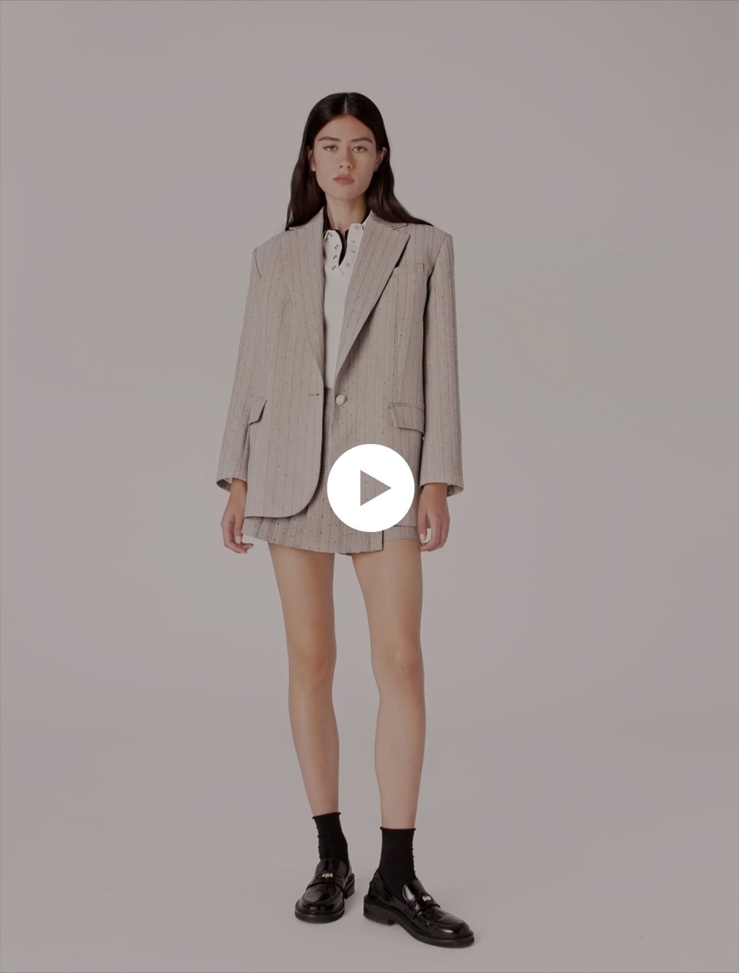 Blazer mit Strass