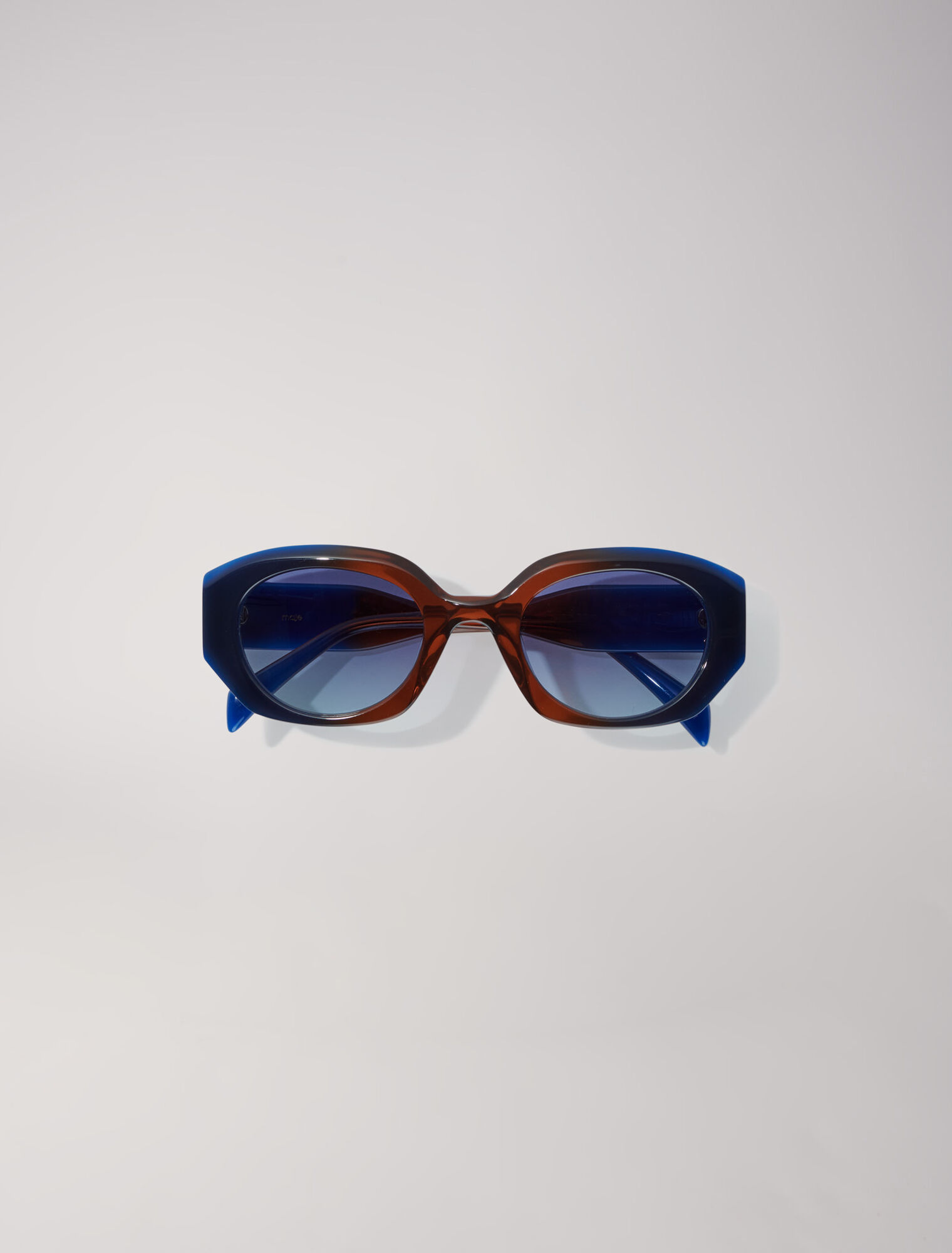 Runde Sonnenbrille aus Acetat