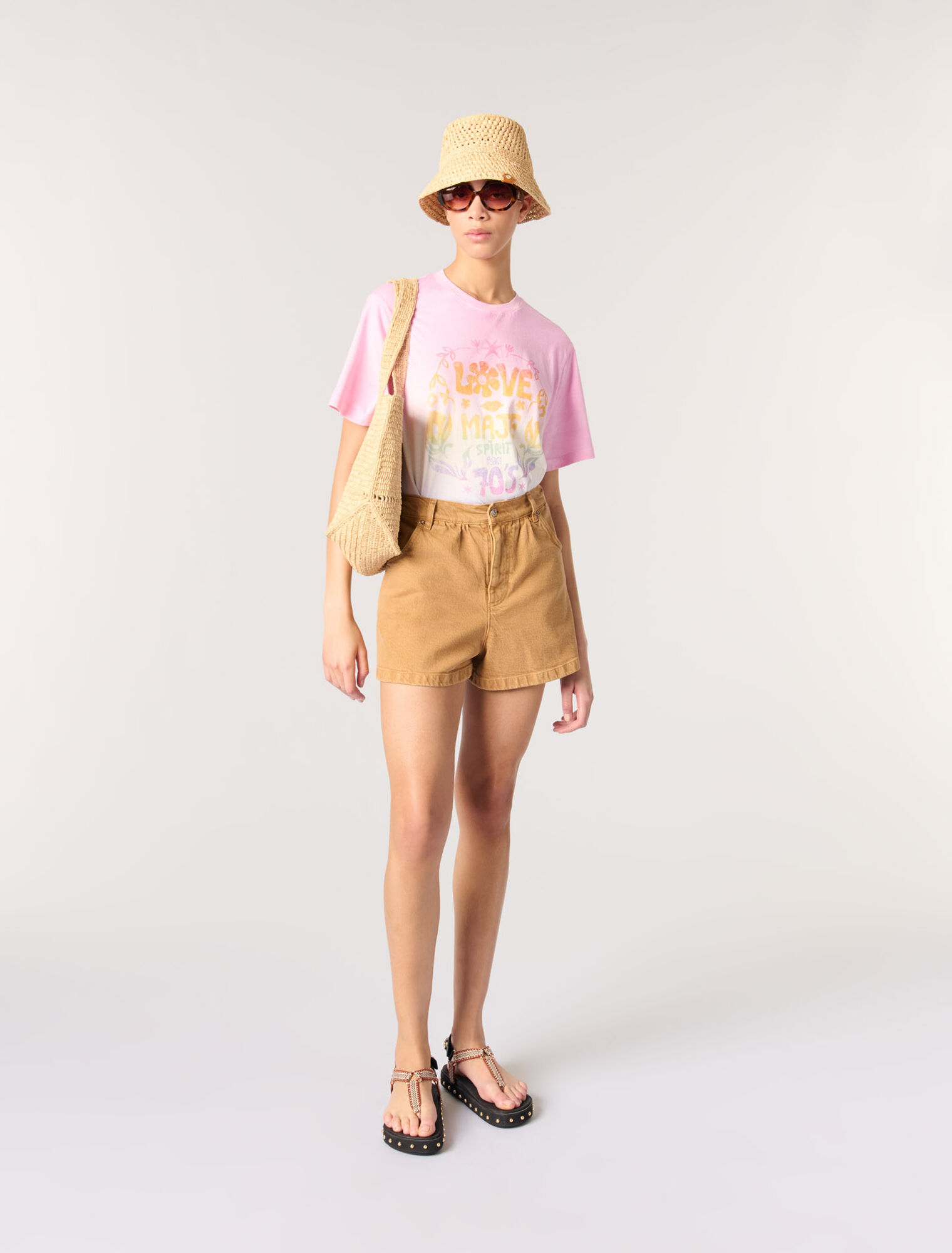 T-Shirt mit Druckmuster