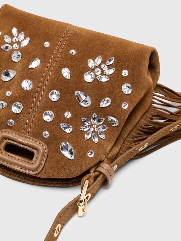 Micro-Tasche Miss M mit Strass