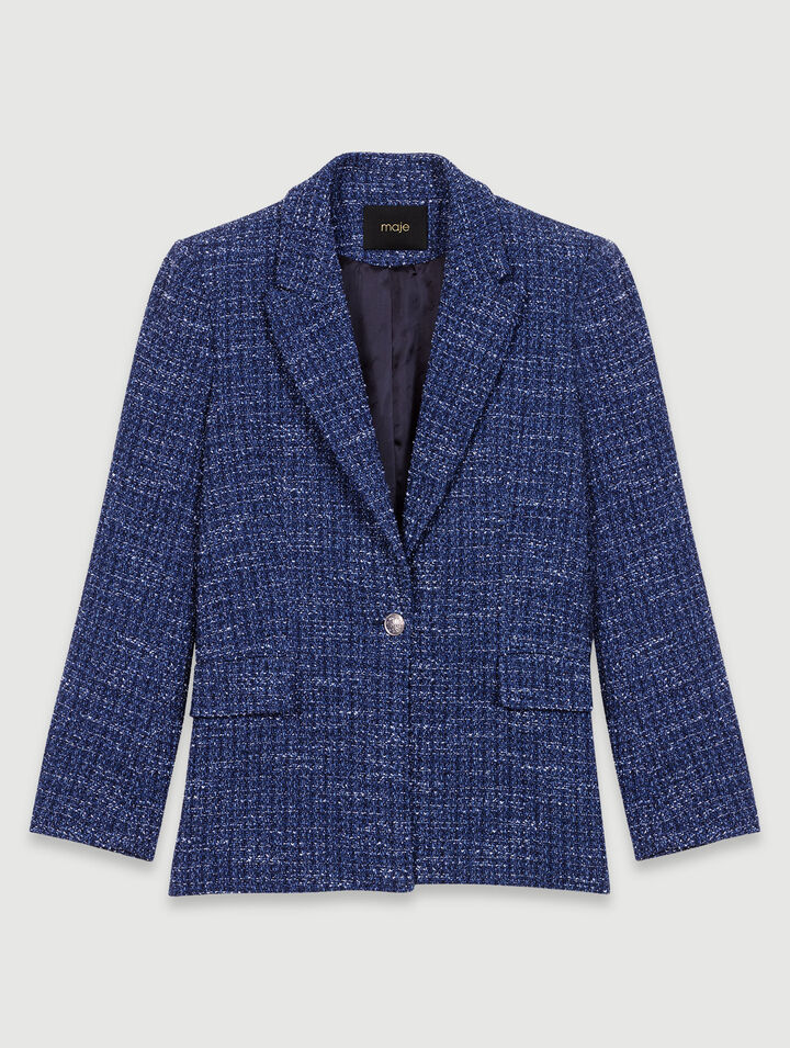 Tweed-Jacke