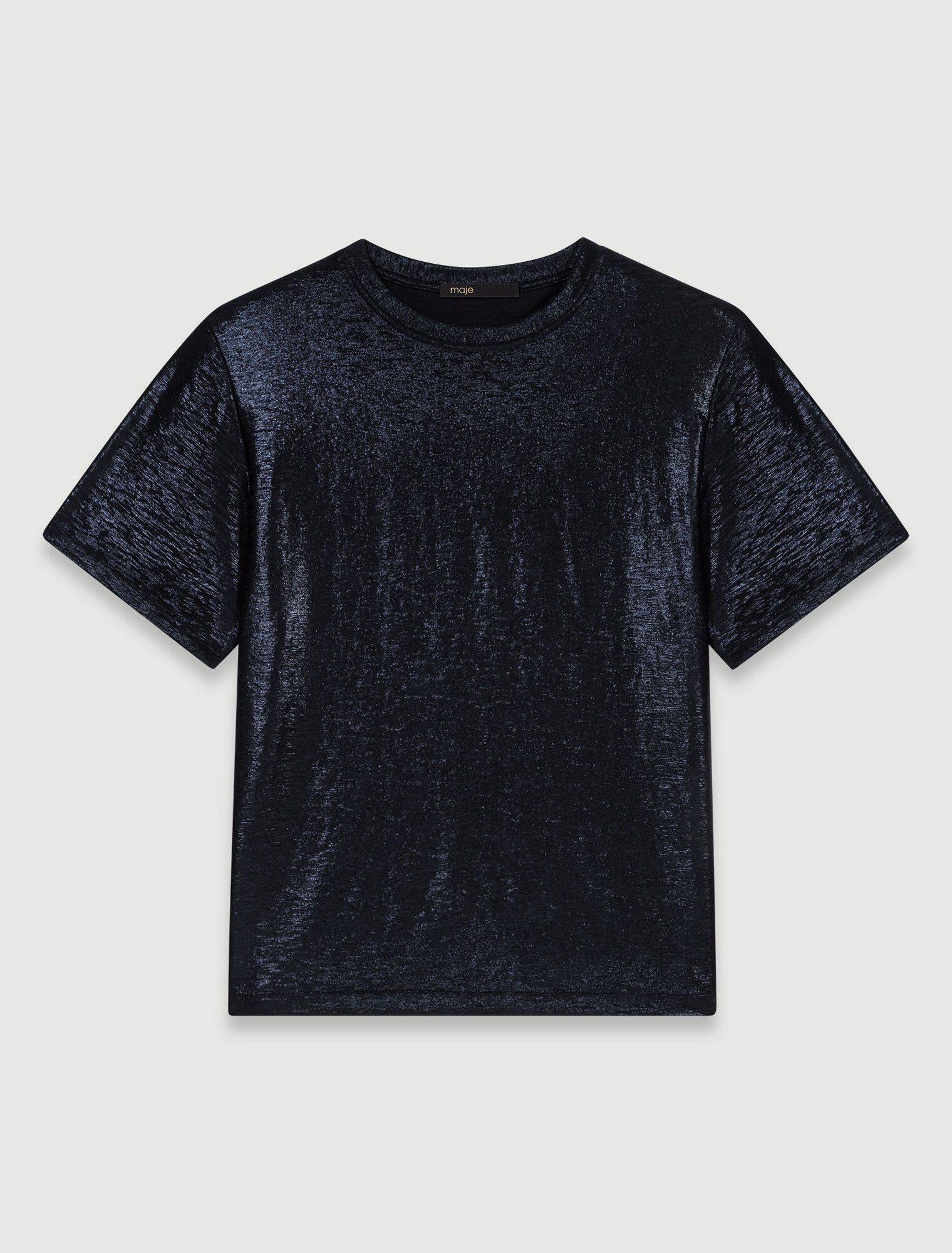T-Shirt aus Lamé