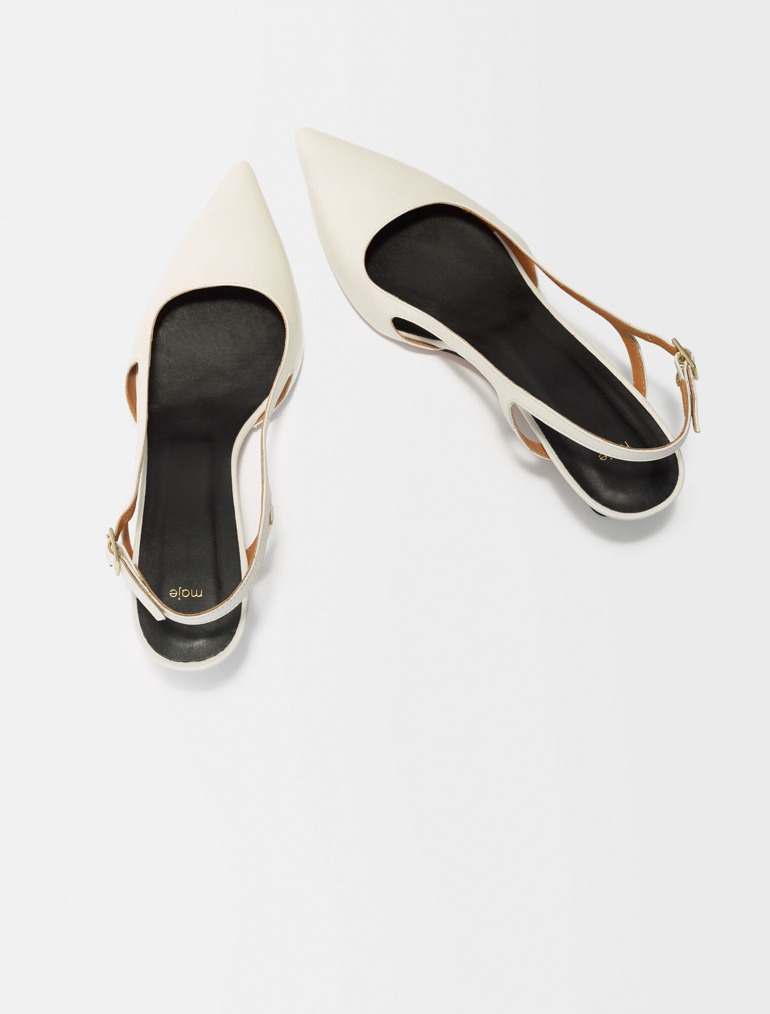 Spitze Pumps mit verstellbaren Riemchen