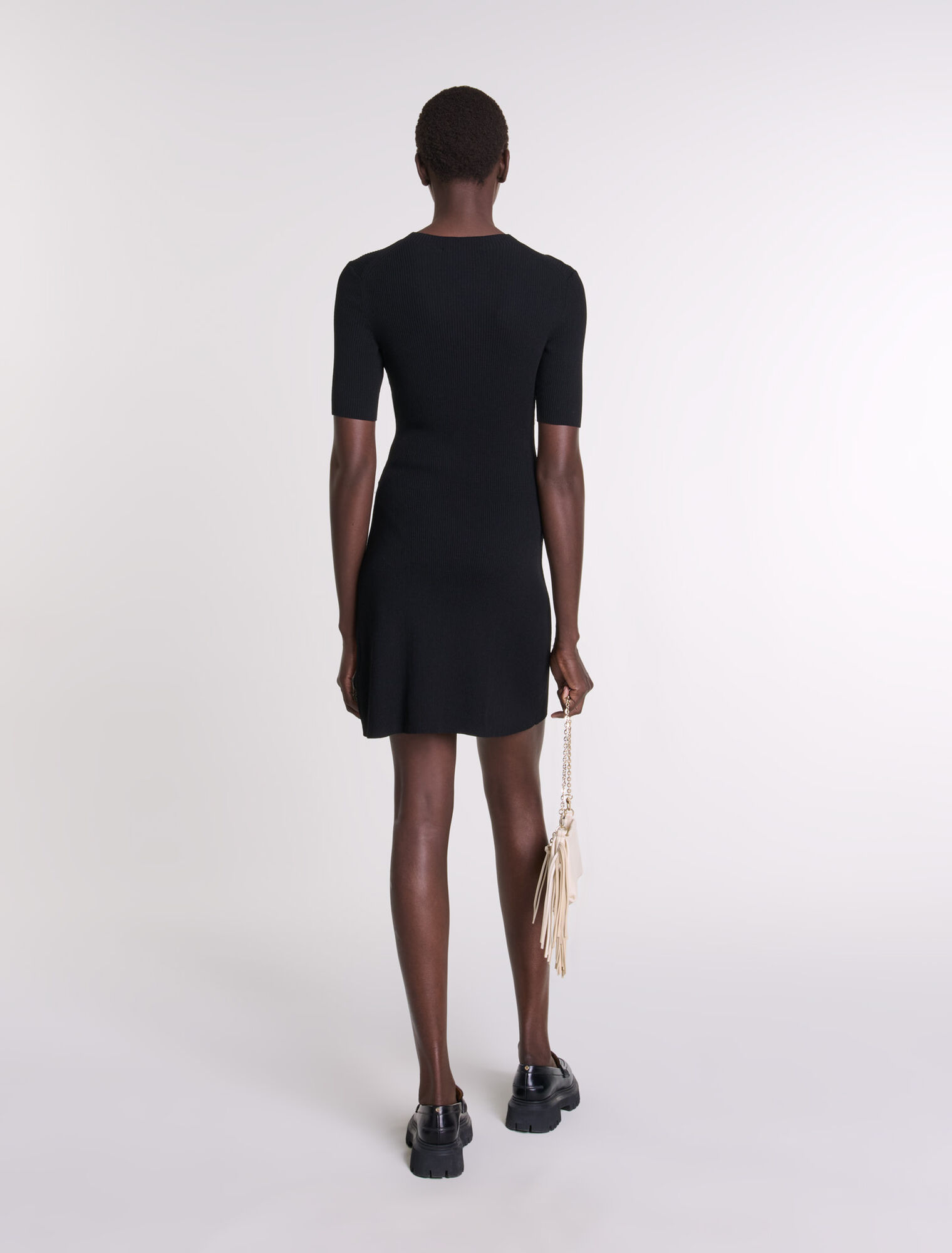 Rippstrickkleid