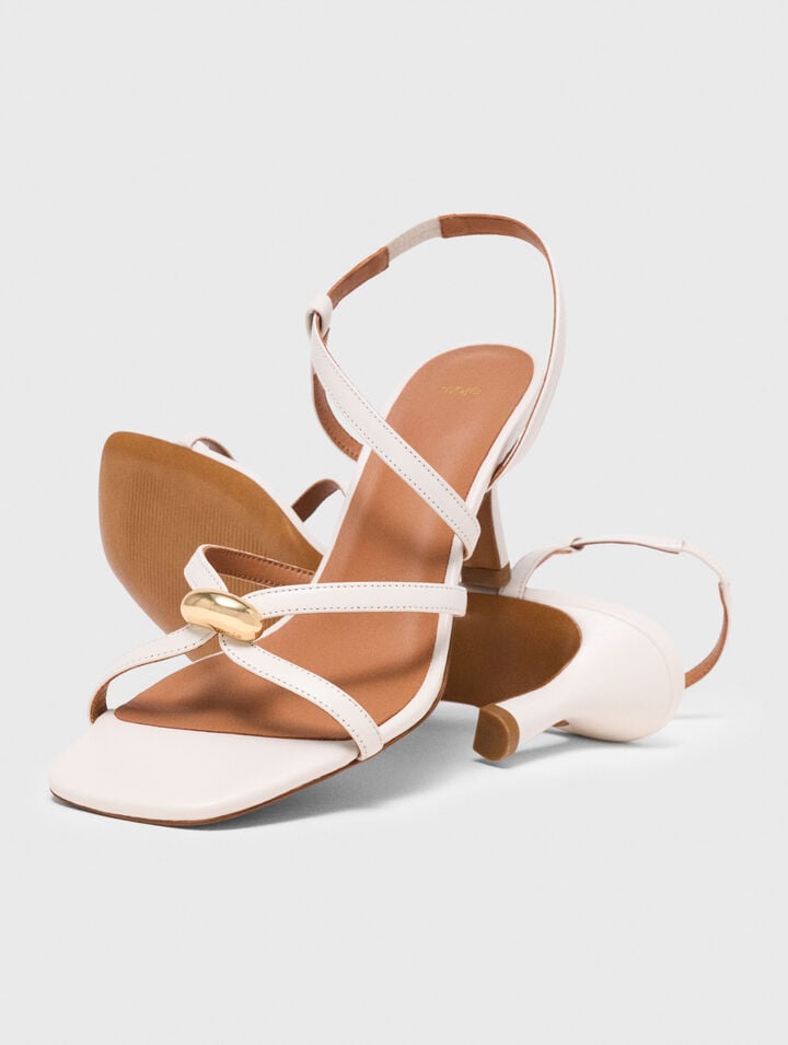 Riemchensandalen aus Leder