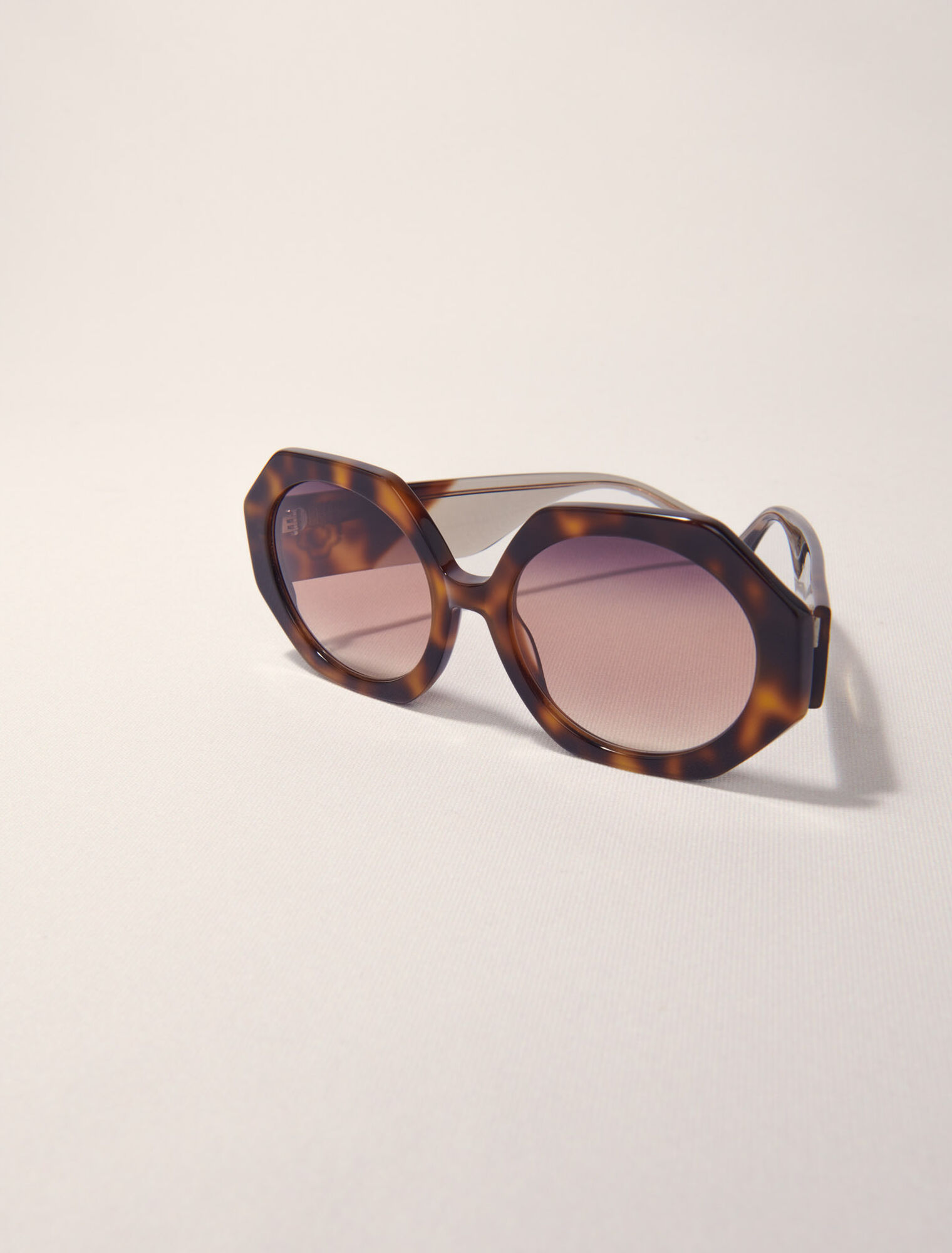 Runde Sonnenbrille aus Acetat