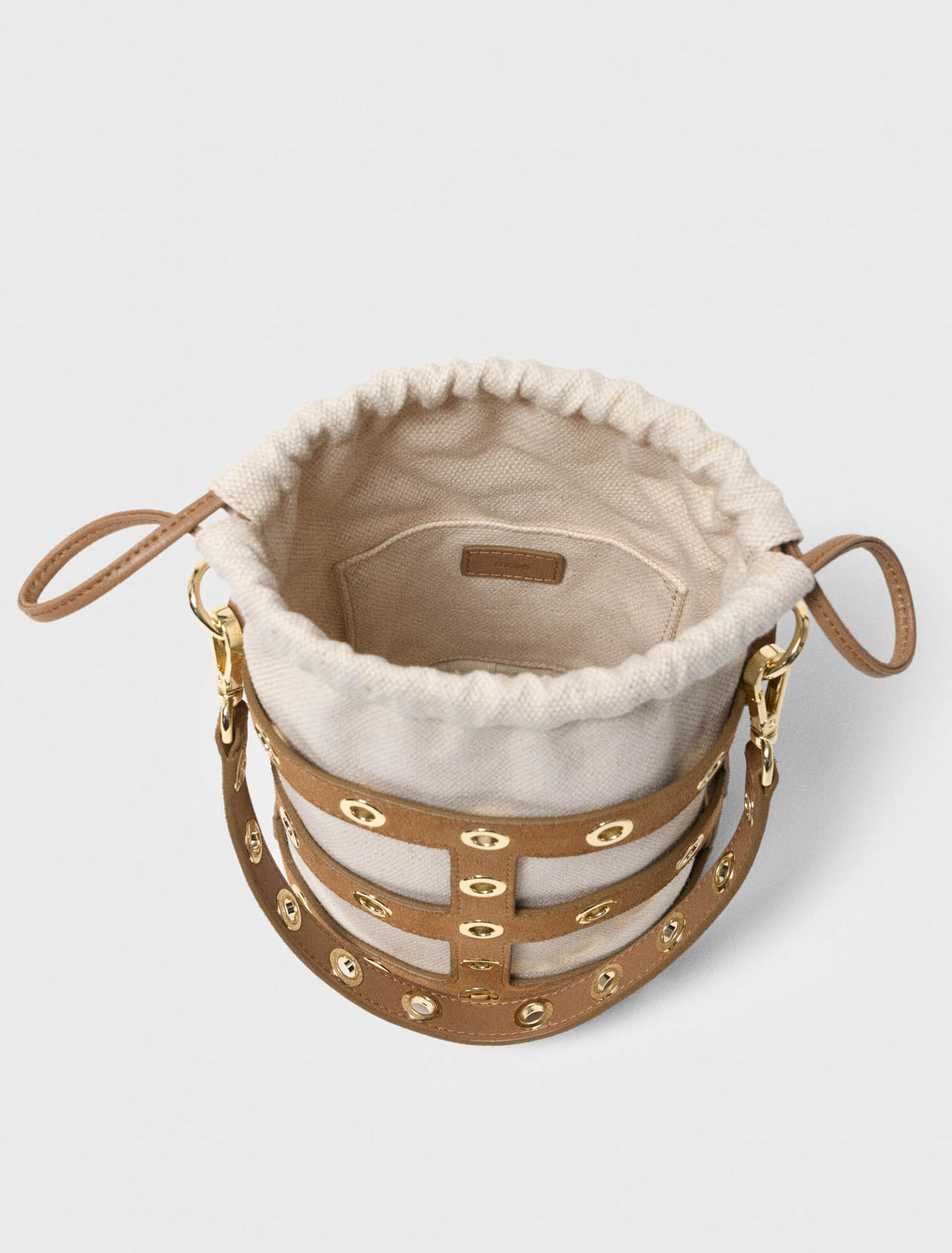 Bucket Bag Miss M aus Wildleder