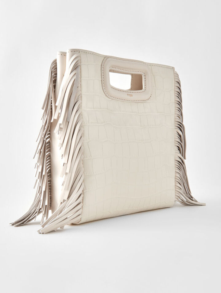 M-Tasche aus Krokodilleder
