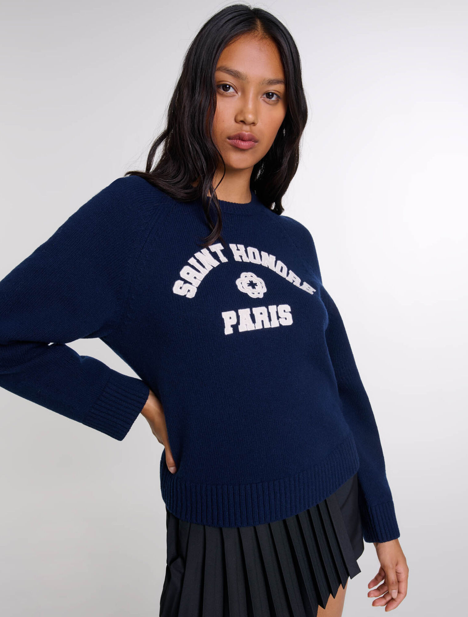 Pullover aus Wollgemisch