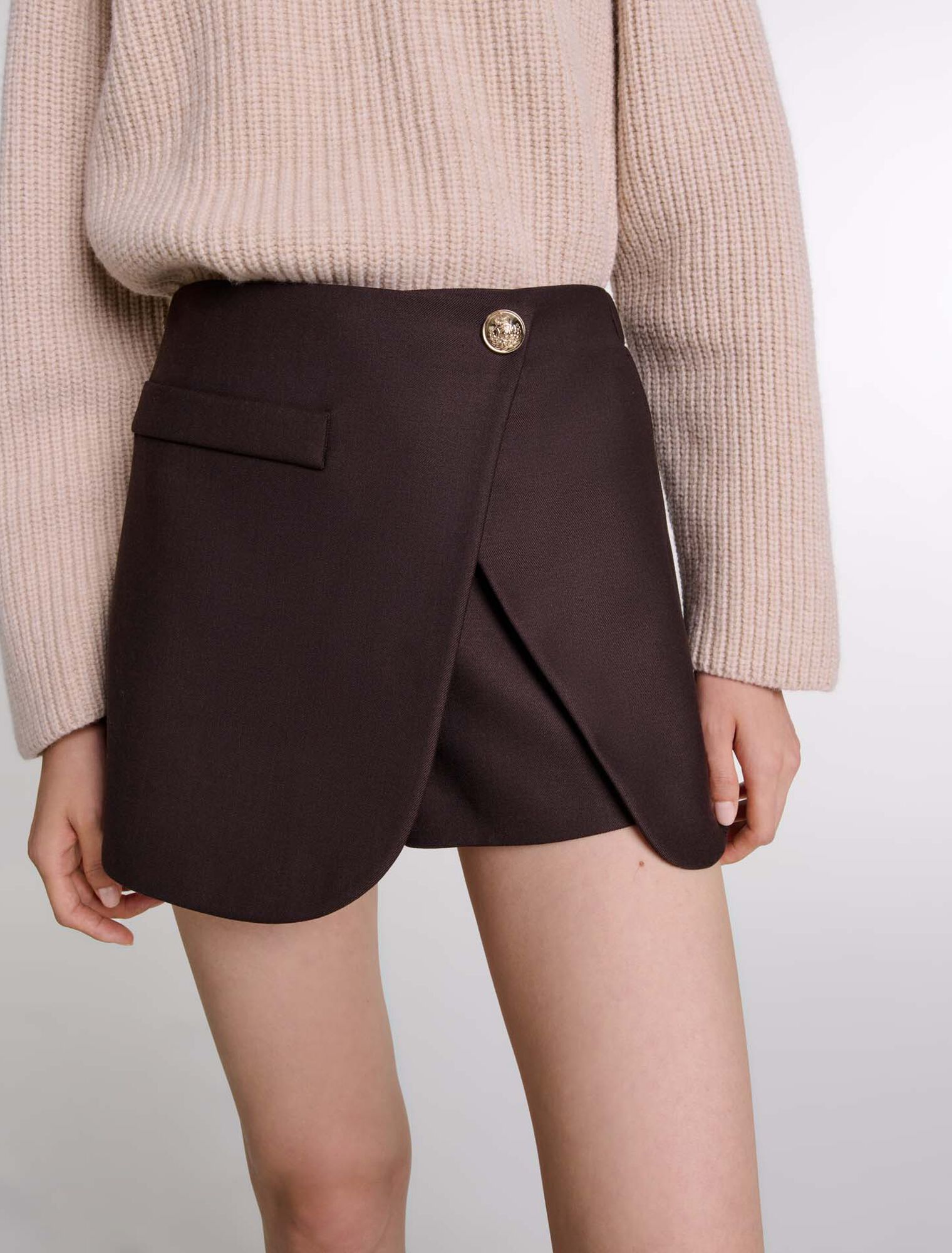 Shorts Trompe-l'Oeil