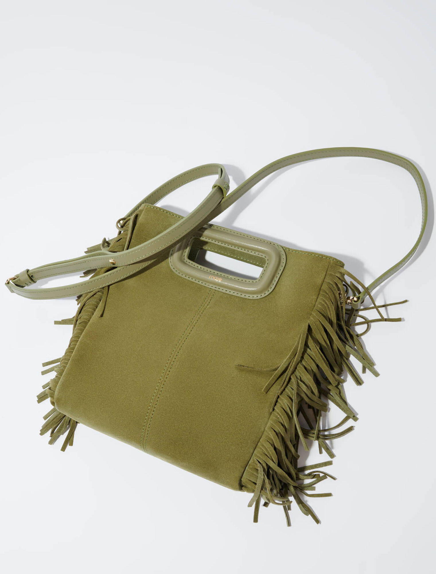 M-Tasche aus Wildleder