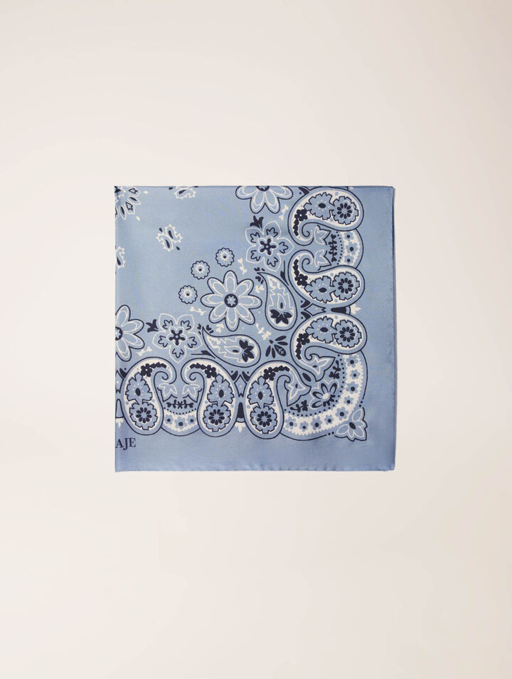 Halstuch mit Bandana-Print