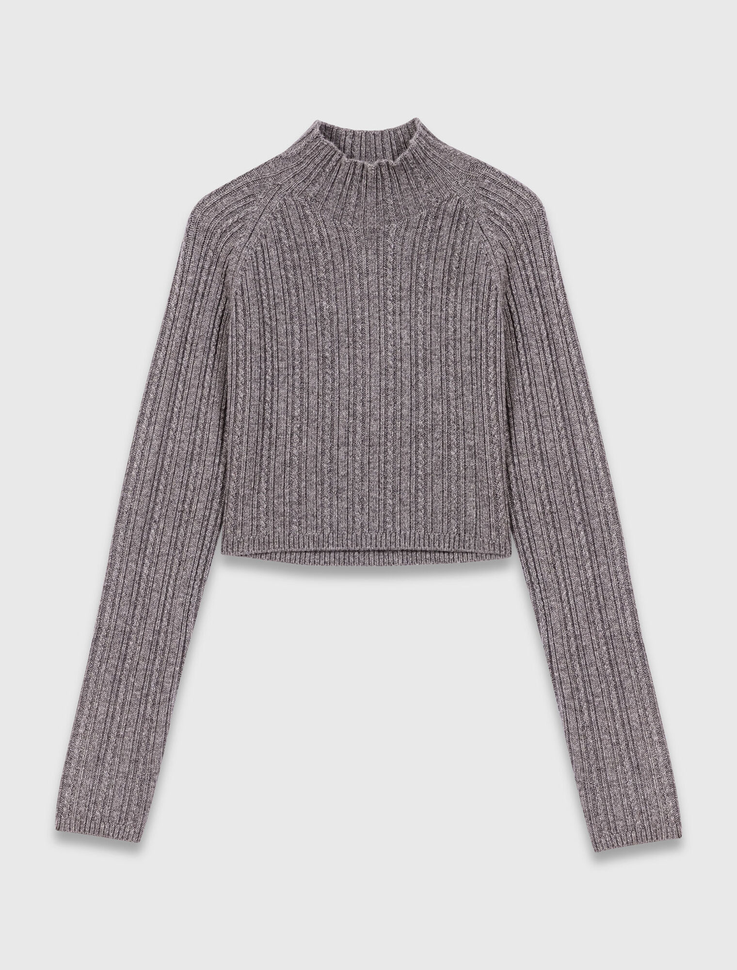 Strickkleid mit abnehmbarem Pulli