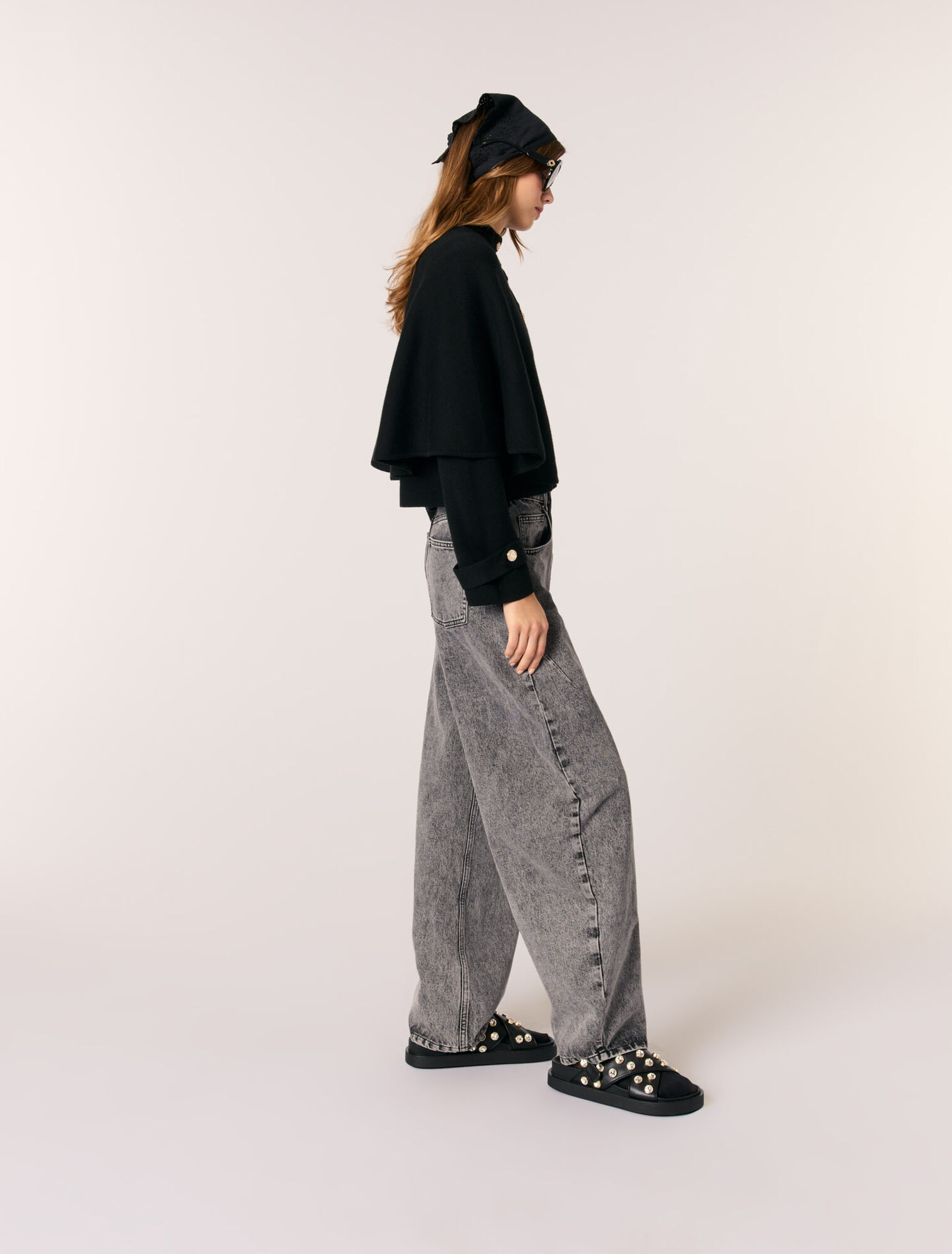 Cardigan im Cape-Look