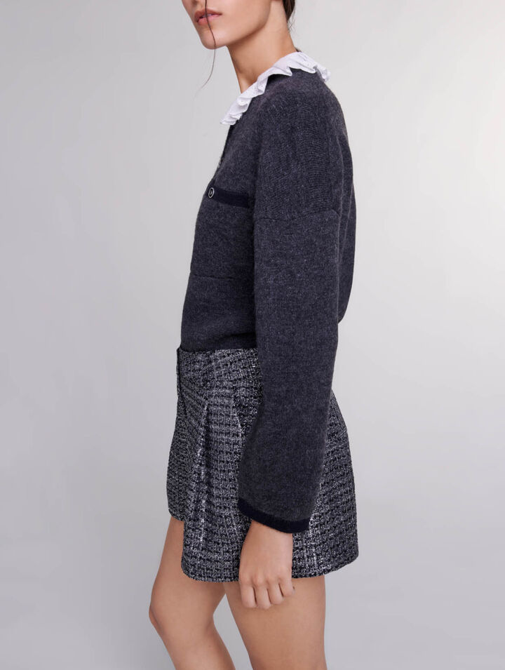 Tweed-Shorts