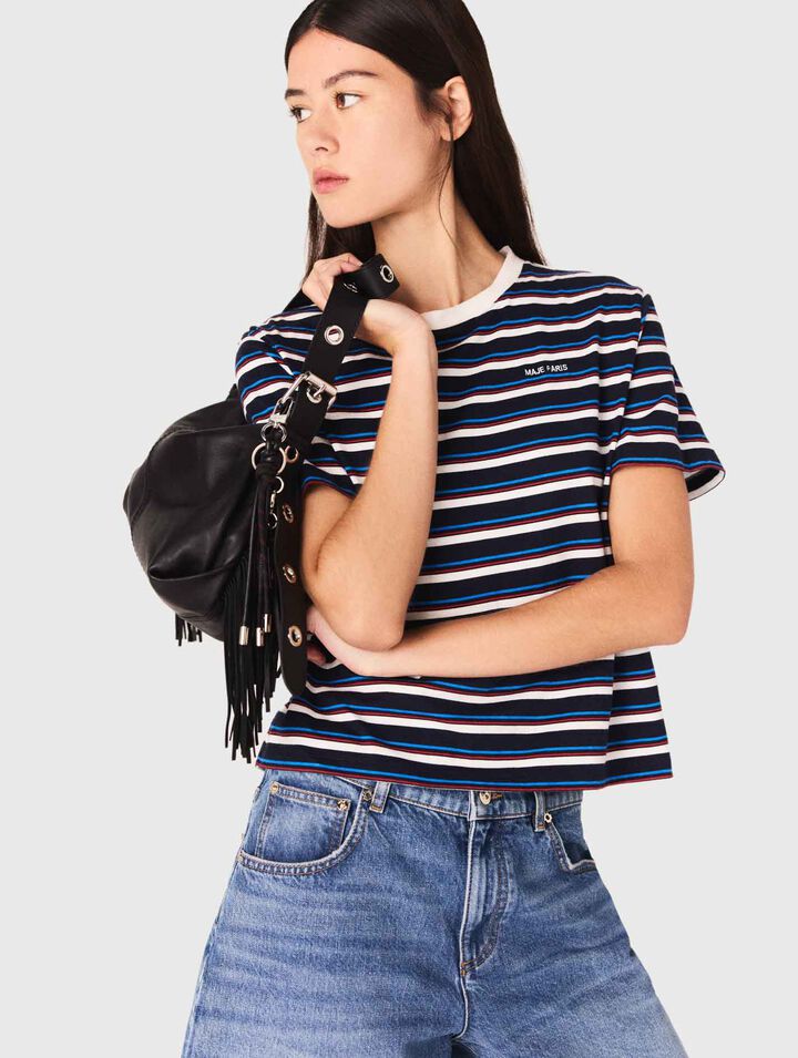 Gestreiftes T-Shirt