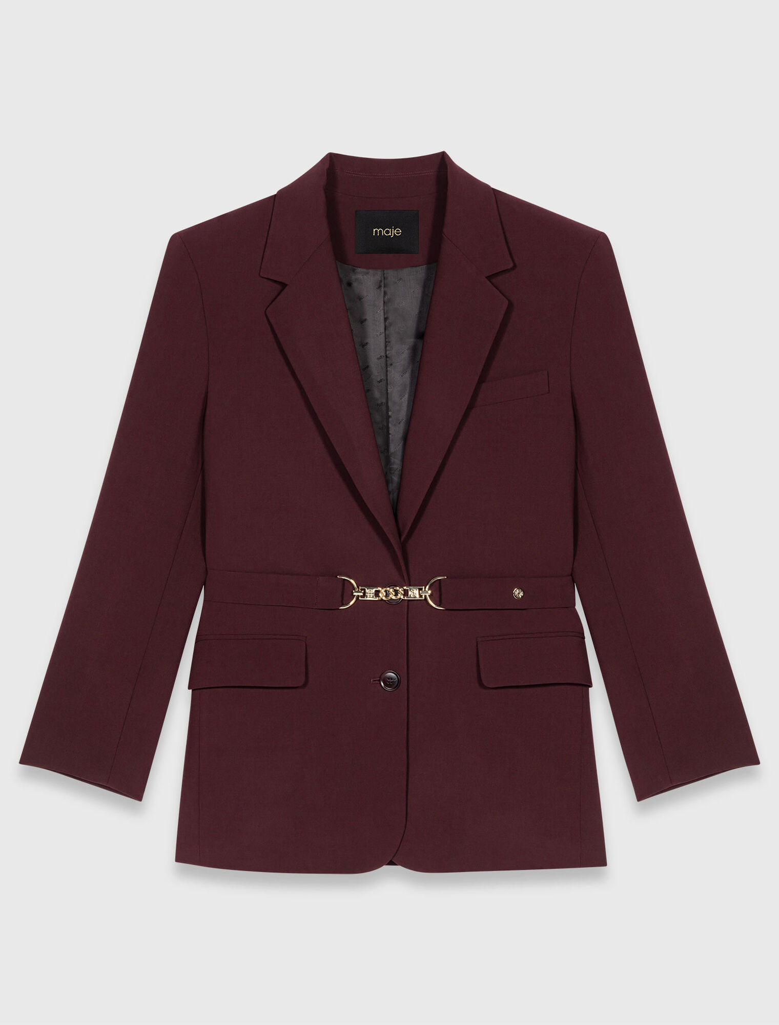 Kostümjacke mit Gürtel
