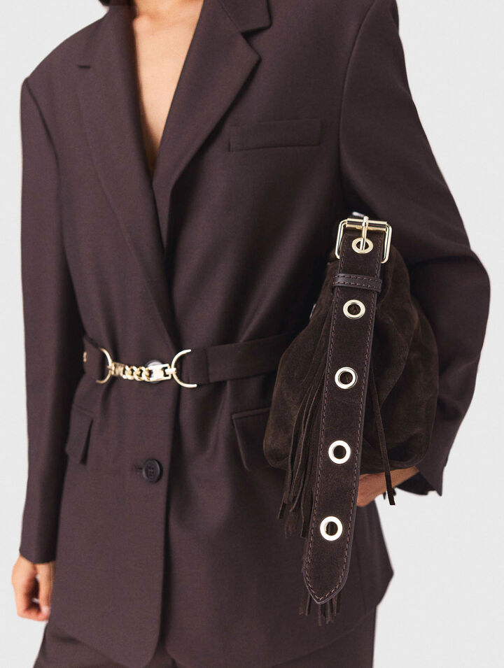 Kostümjacke mit Gürtel