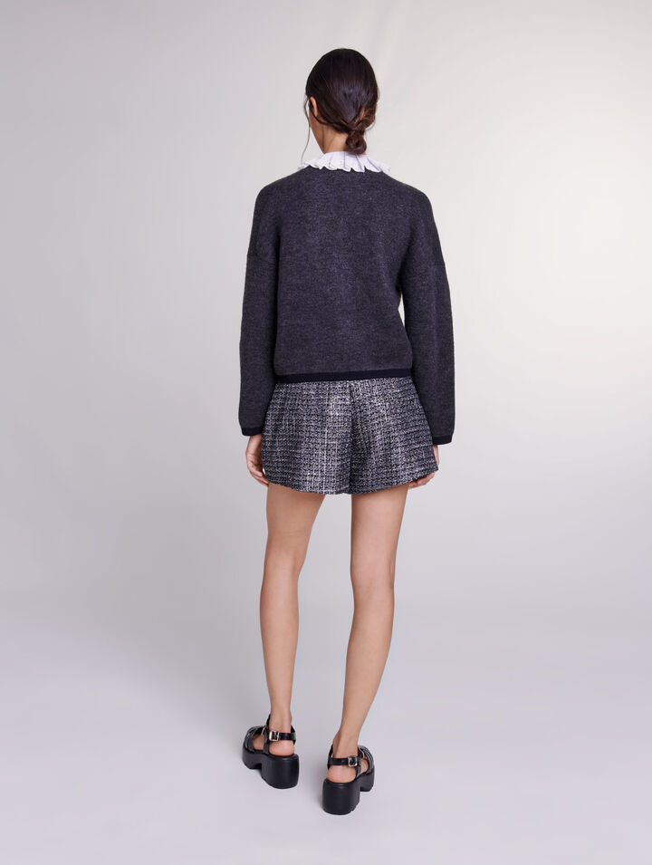 Tweed-Shorts