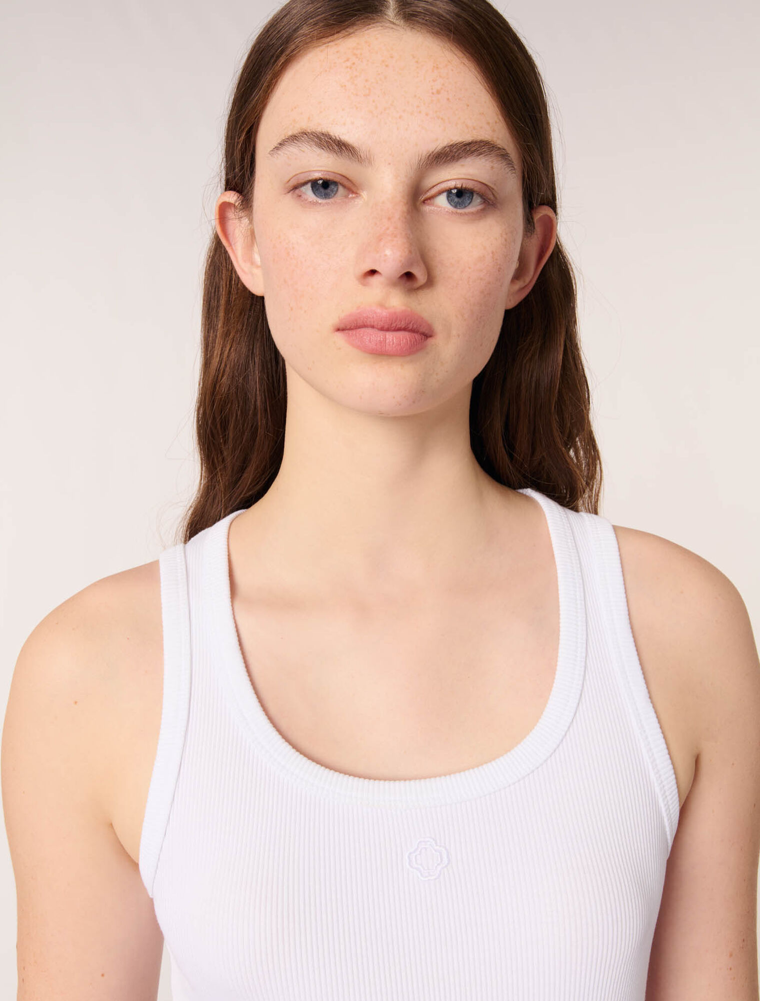 Geripptes Tanktop