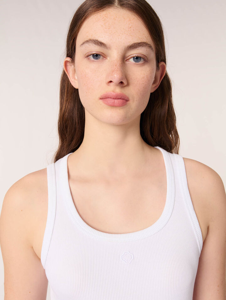 Geripptes Tanktop